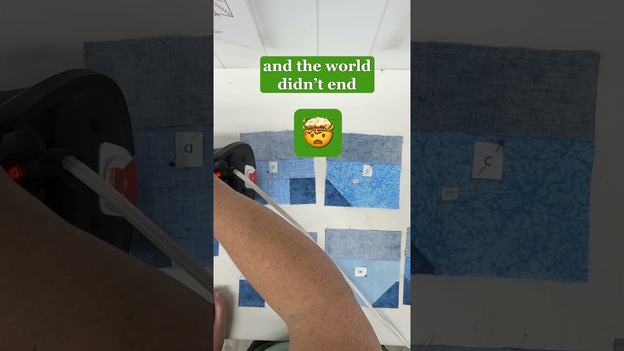 Day 3 - Sew for one hour and one hour only every day.