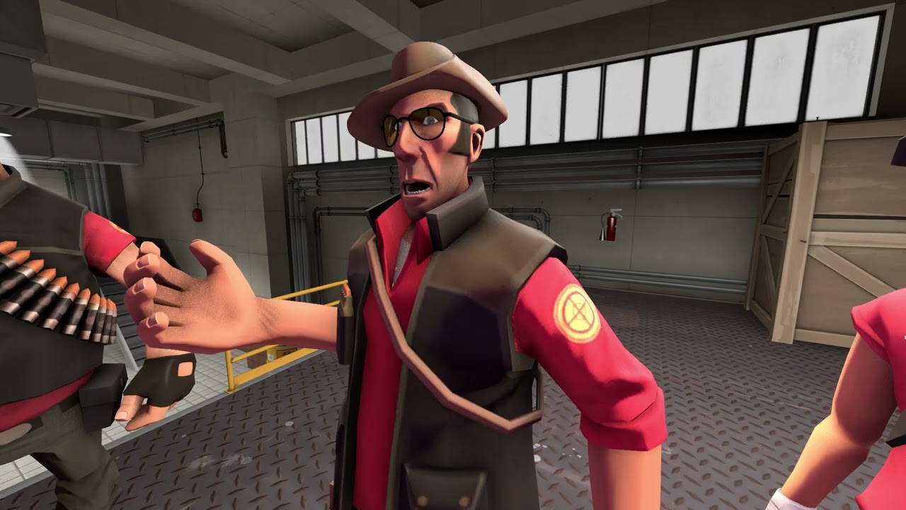 (TF2/SFM/ AI Voice) Sniper Sells his Team's Retro Video Games on eBay