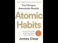 Free audiobook atomic habits an easy  proven way to build good habits  break bad ones by james