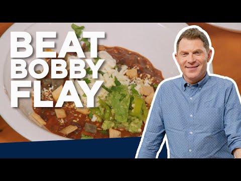 Bobby Flay Makes Vegetarian Chili | Beat Bobby Flay | Food Network