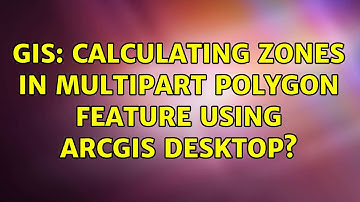 GIS: Calculating zones in multipart polygon feature using ArcGIS Desktop? (2 Solutions!!)