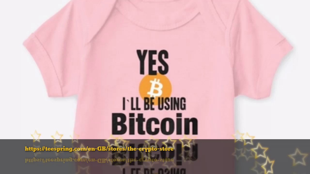 Bitcoin clothing for him and her. The ideal gift for the crypto fans.