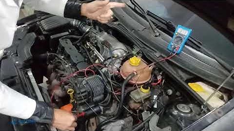 Sonda Lambda de um fio teste sinal multímetro corrente continua CC GM Chevrolet GMC