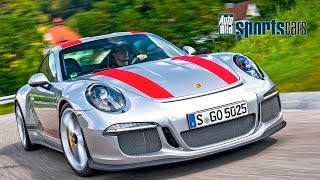 Porsche 911 R - TOP TEST - 0-230 km'h - Sound - Sachsenring - AUTO BILD SPORTSCARS