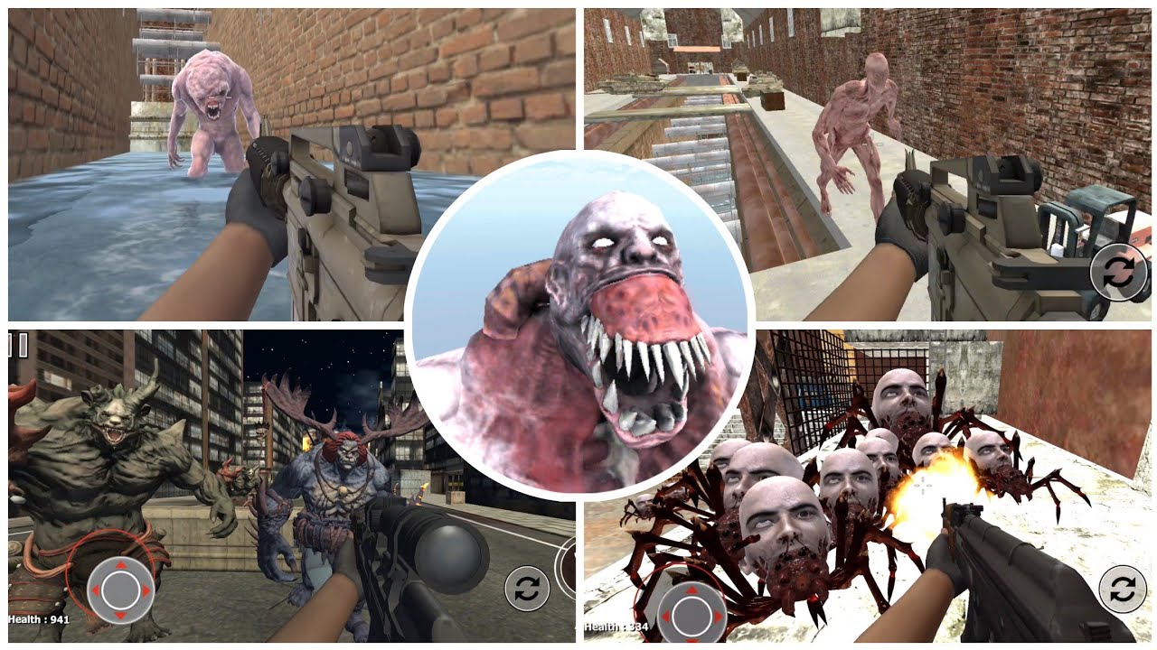 Evil Horror Monsters 2 - All bosses | boss fight & ending |