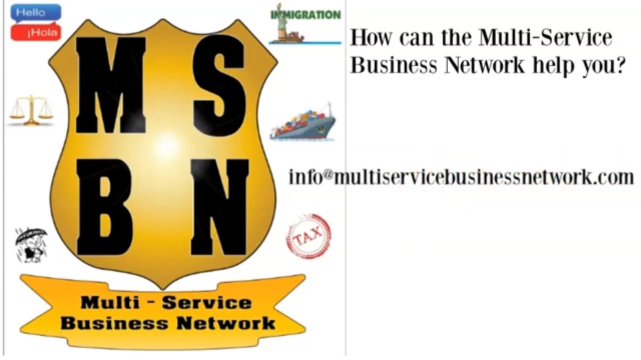 How can the Multi Service Business Network help you?