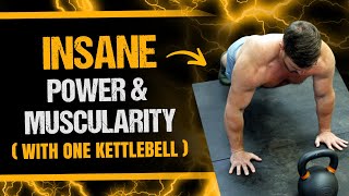 Single Kettlebell Man Maker Routine [Increase Power While Dropping Body Fat] | Coach MANdler
