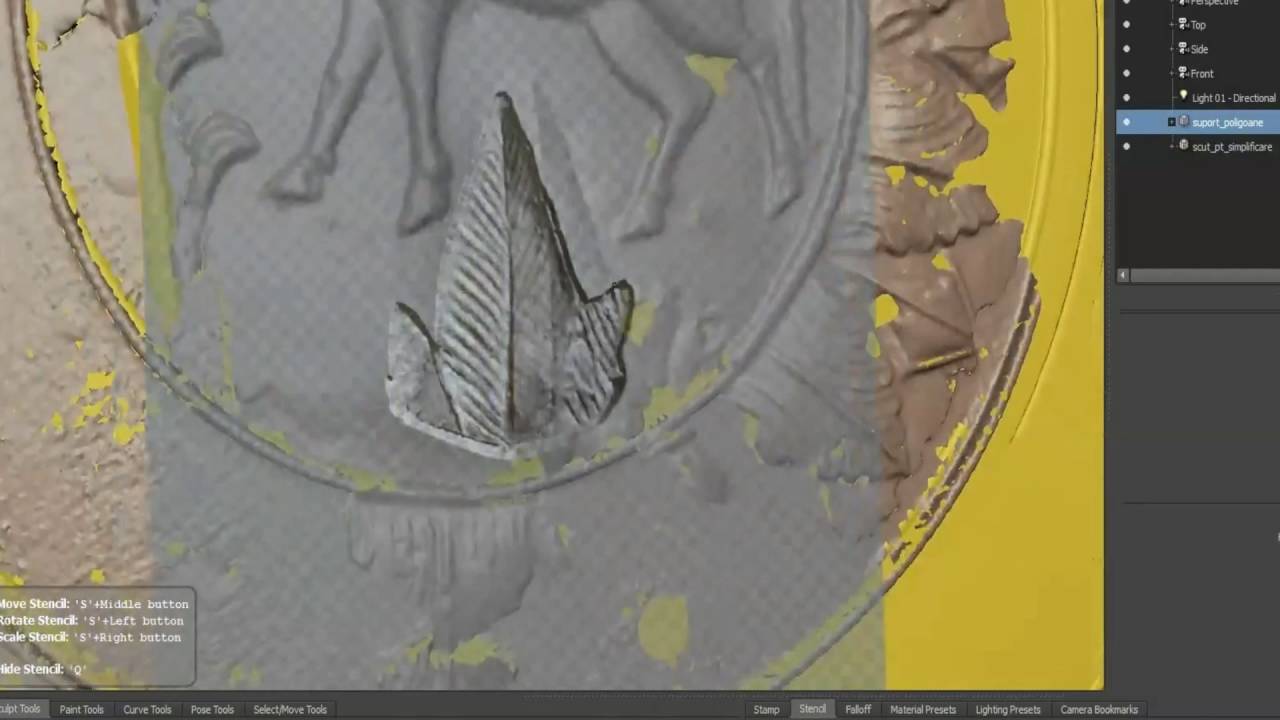 Dacian shield digital reconstruction