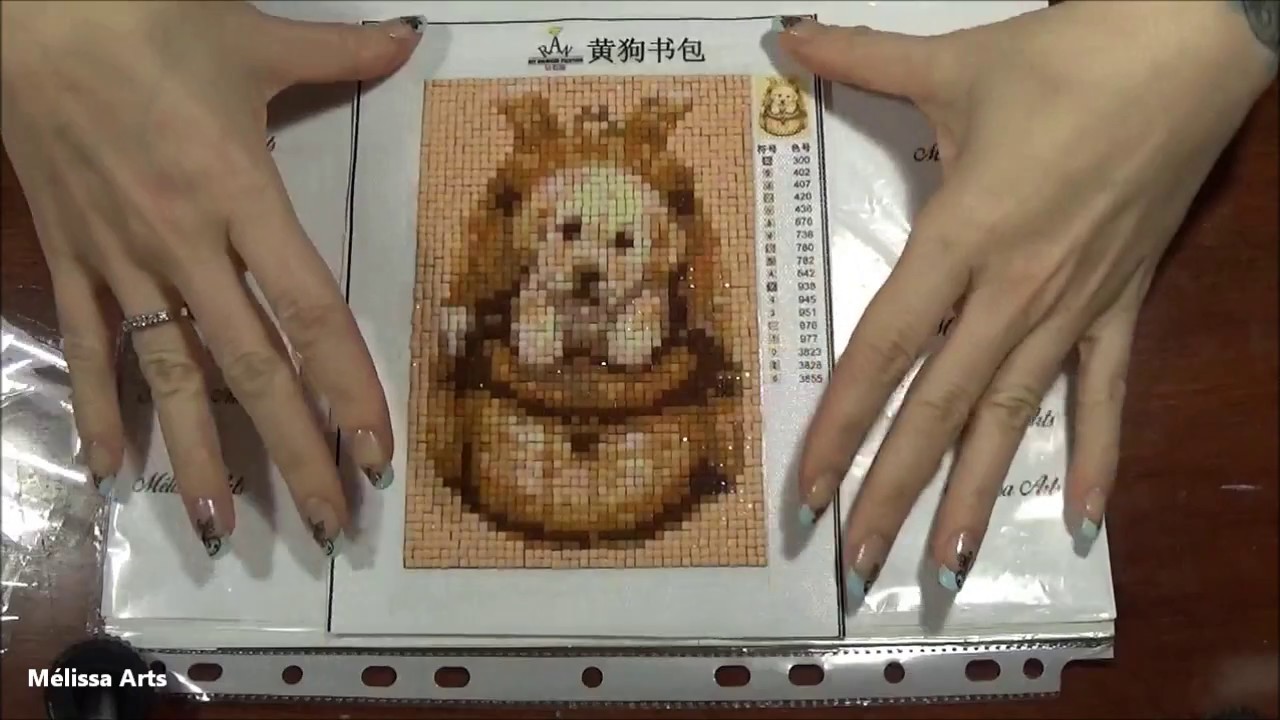 Diamond Painting Broderie Diamand Explication en francais YouTube