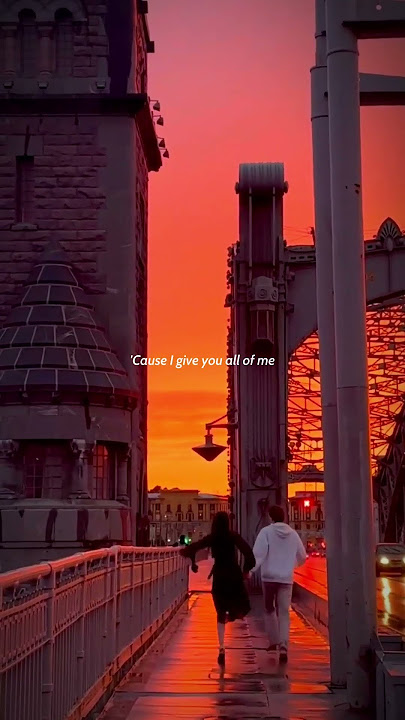 All of Me - John Legend (Lyrics) | You're my end and my beginning | Aesthetic #shorts