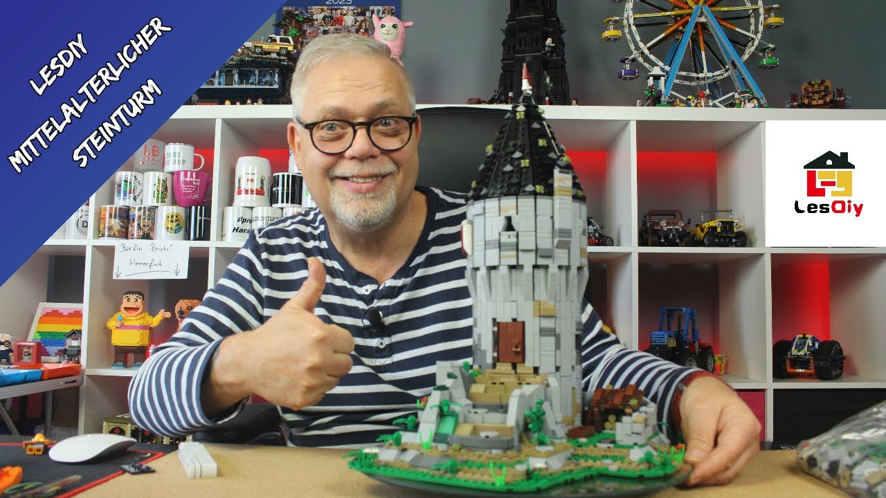 Mittelalterlicher Steinturm von Lesdiy - Diesmal ohne Probleme?