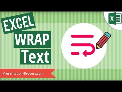 wrap text คือ  New  MS Excel Wrap Text Tutorial