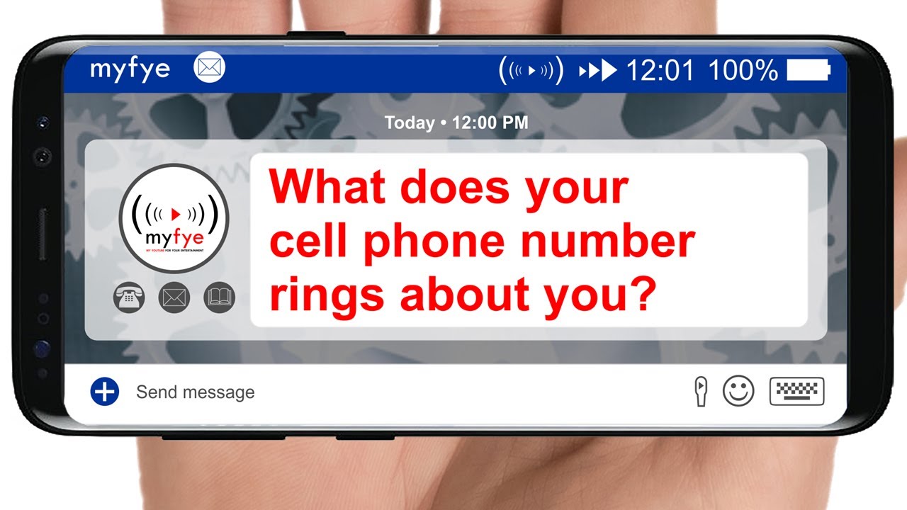 What does your cell phone number rings about you? - YouTube