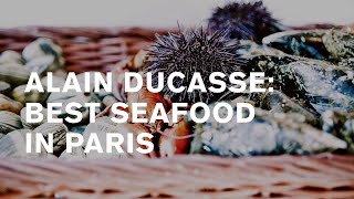 Alain Ducasse: Rech — best seafood seafood restaurant [and biggest eclair XL]  in Paris