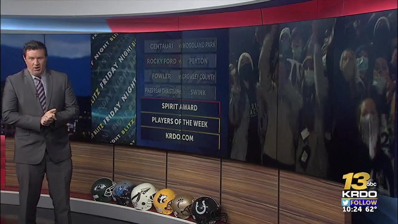 Friday Night Blitz Spirit Award Canon City YouTube