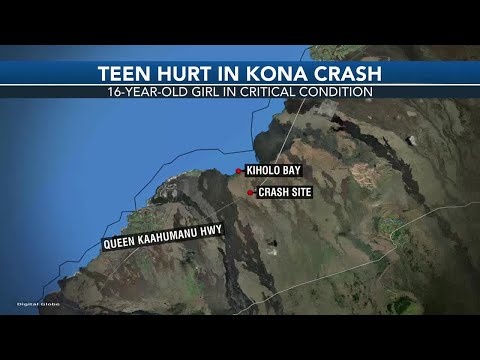 Teen in critical condition following early morning crash