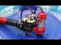 Beyblade AD's Electric Beylauncher LR Prototype Test.