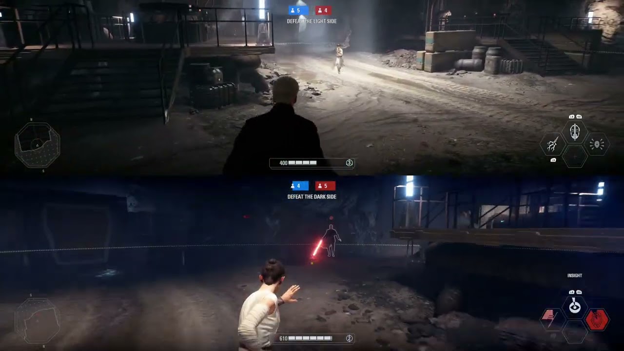 STAR WARS Battlefront 2 Gameplay - Duel - First Order vs The Resistance