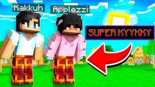 Minecraft, MUTTA Kyykkääminen On SUPER?! w/ Applezzi