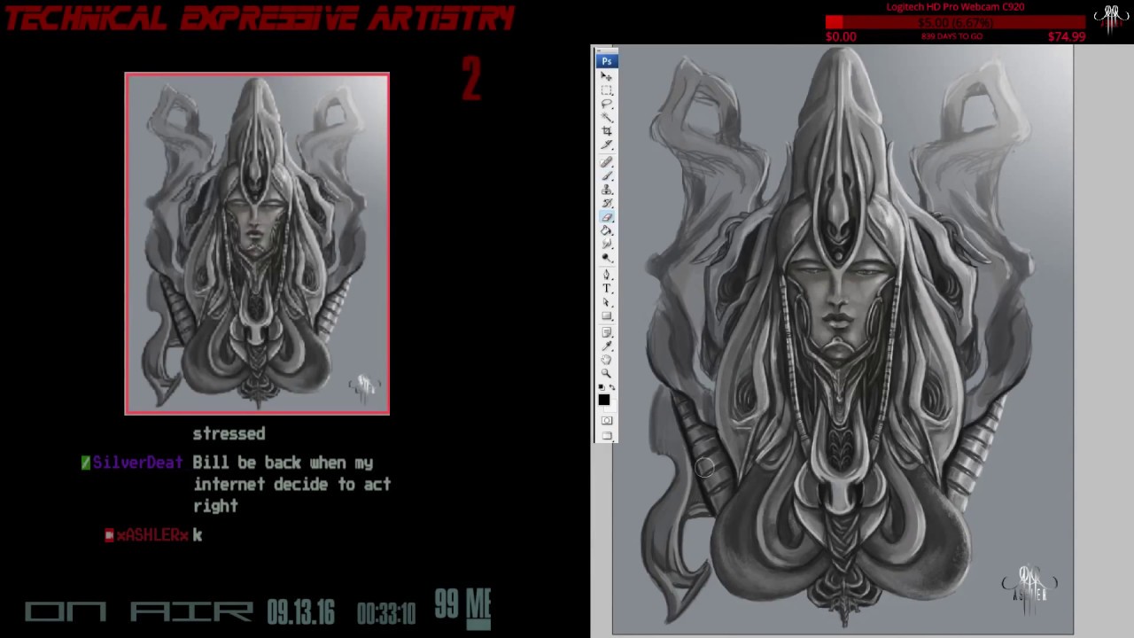 9.13.16 Giger / Art Deco 