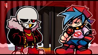 Fnf Mod Funkin With A Fella Vs Underfell Sans