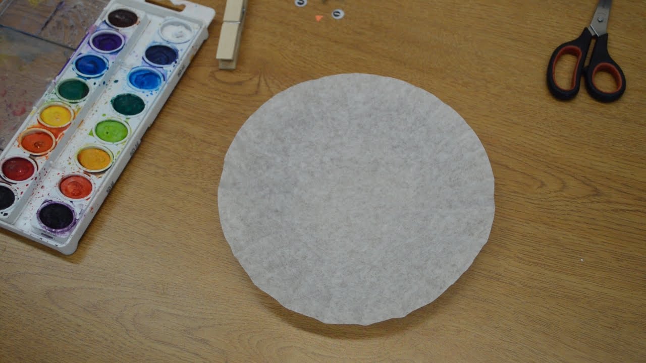 Coffee Filter Peacock Craft YouTube