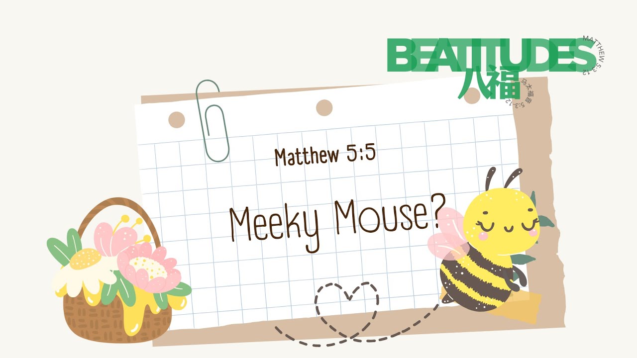 [Sermon] Meeky Mouse? by Rev Andy Goh (03 March 025) - YouTube