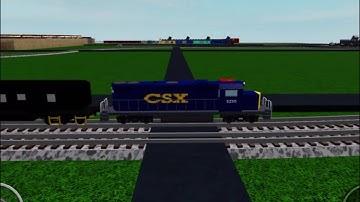 The NS Ro Scale DCC Layout CSX Work Train