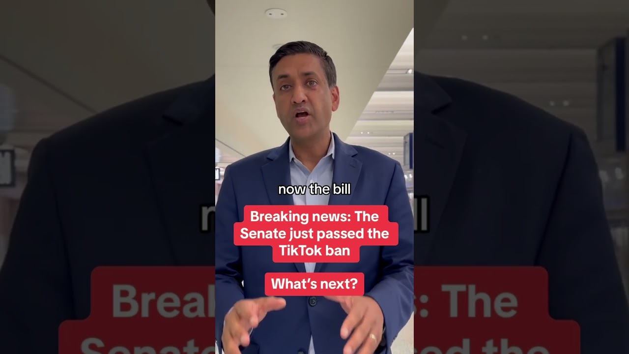 Breaking: The Senate just passed the TikTok ban