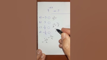 Decimal exponent and negative power. #shorts