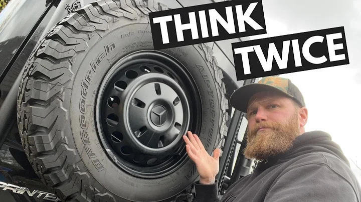 BIG WHEELS AND TYRES on a VAN - HIDDEN SIDE EFFECTS