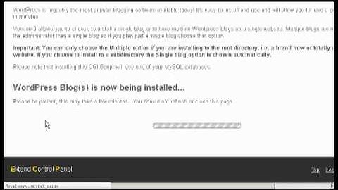 Video 2 - How to Install WordPress Automatically Using cPanel.mp4