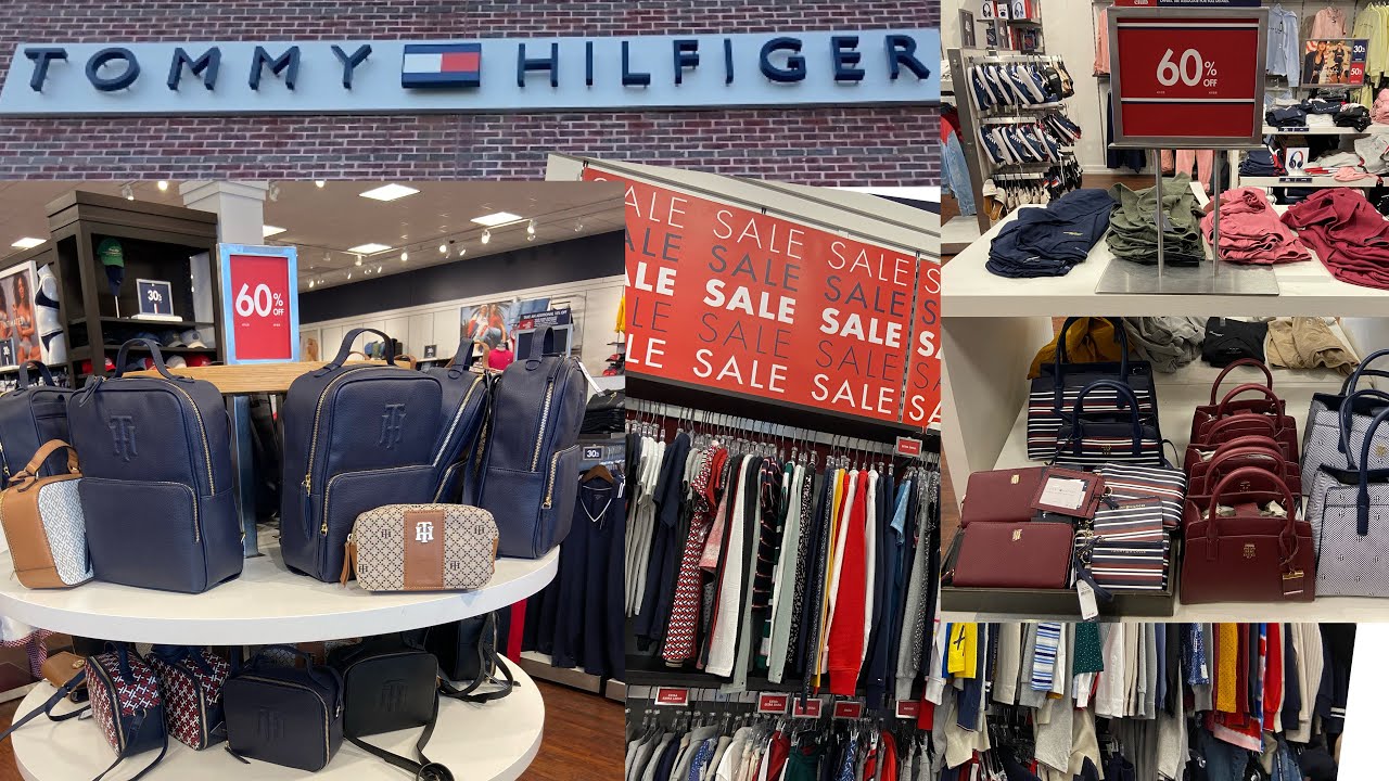 Tommy Hilfiger store at the Fashion Outlets of Chicago mall in