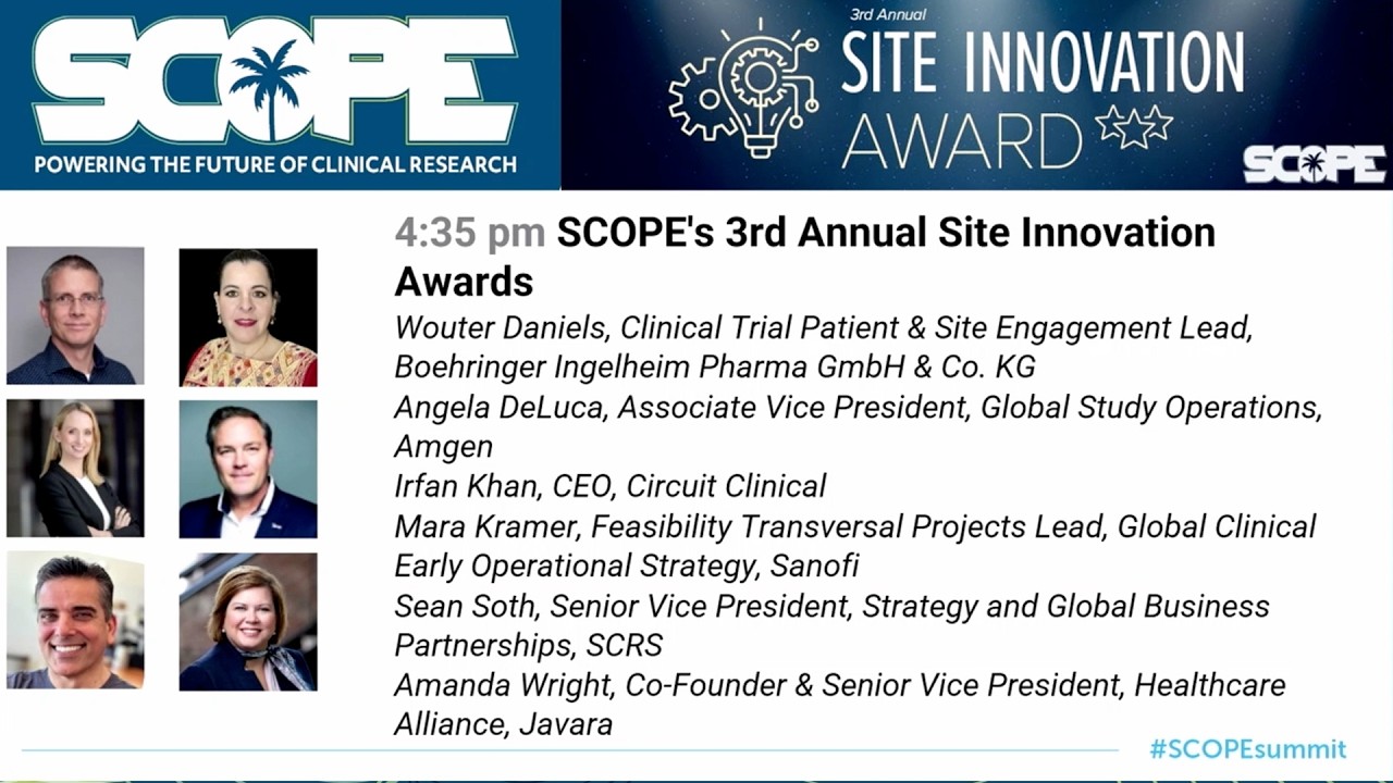 Scope Summit Site Innovation Awards 2026 - YouTube