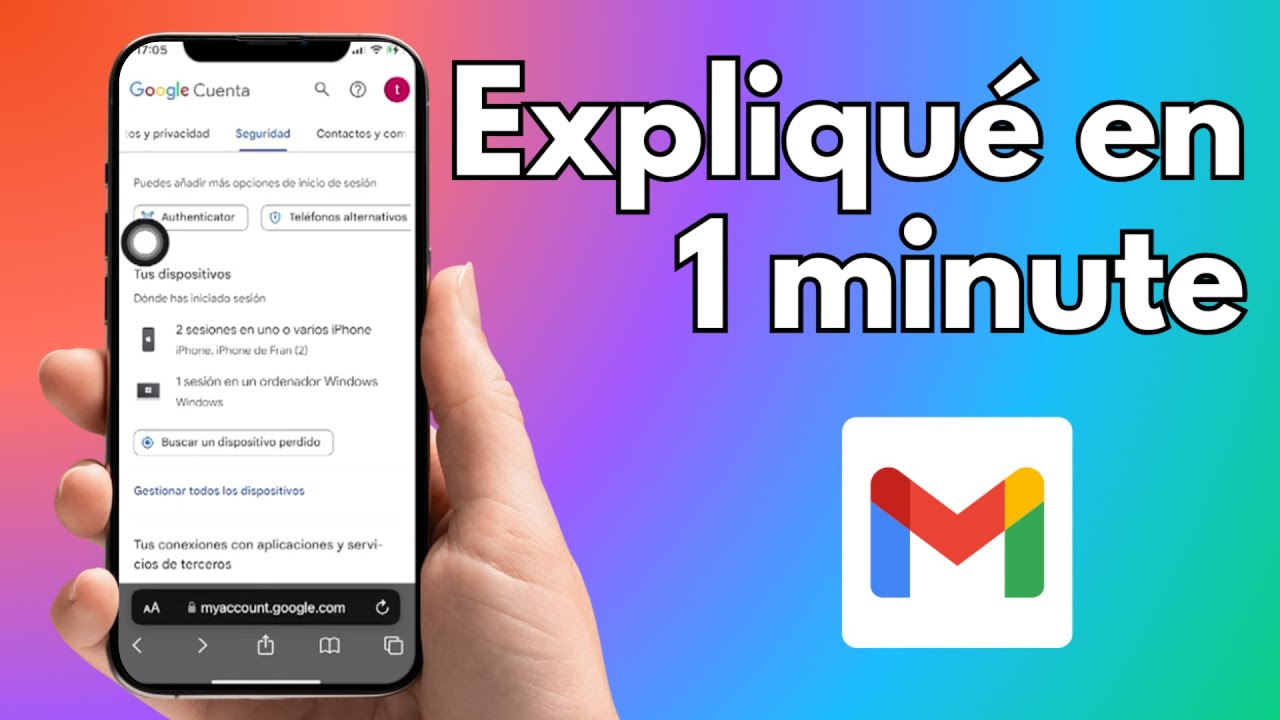 Comment Vérifier les Appareils Connectés à votre Compte Gmail - YouTube