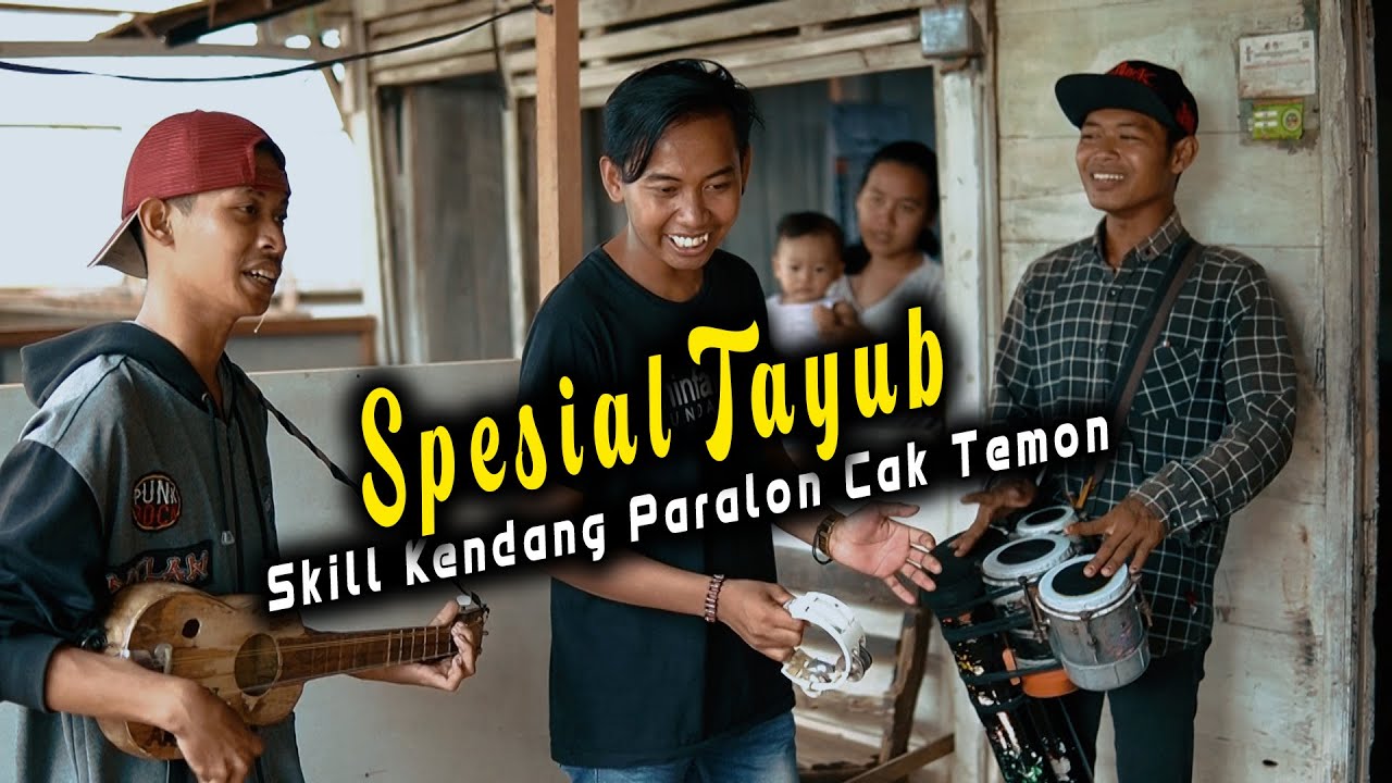 🔴Spesial Lagu Tayub🔴Versi Kendang Paralon Cak Temon Uwenak Sambil Leyeh Leyeh‼