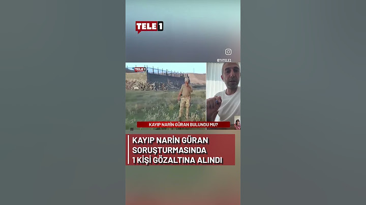 Kayıp Narin Güran soruşturmasında 1 gözaltı