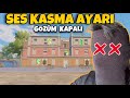 RÖNTGEN GİBİ SES KASMA TAKTİKLERİ | GÖZÜN KAPALI DÜŞMANI BUL!! (Pubg Mobile)