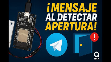 🔒 Crea tu propio sistema de alarma casera con ESP32 y Telegram