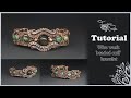 Beaded wire cuff bracelet tutorial