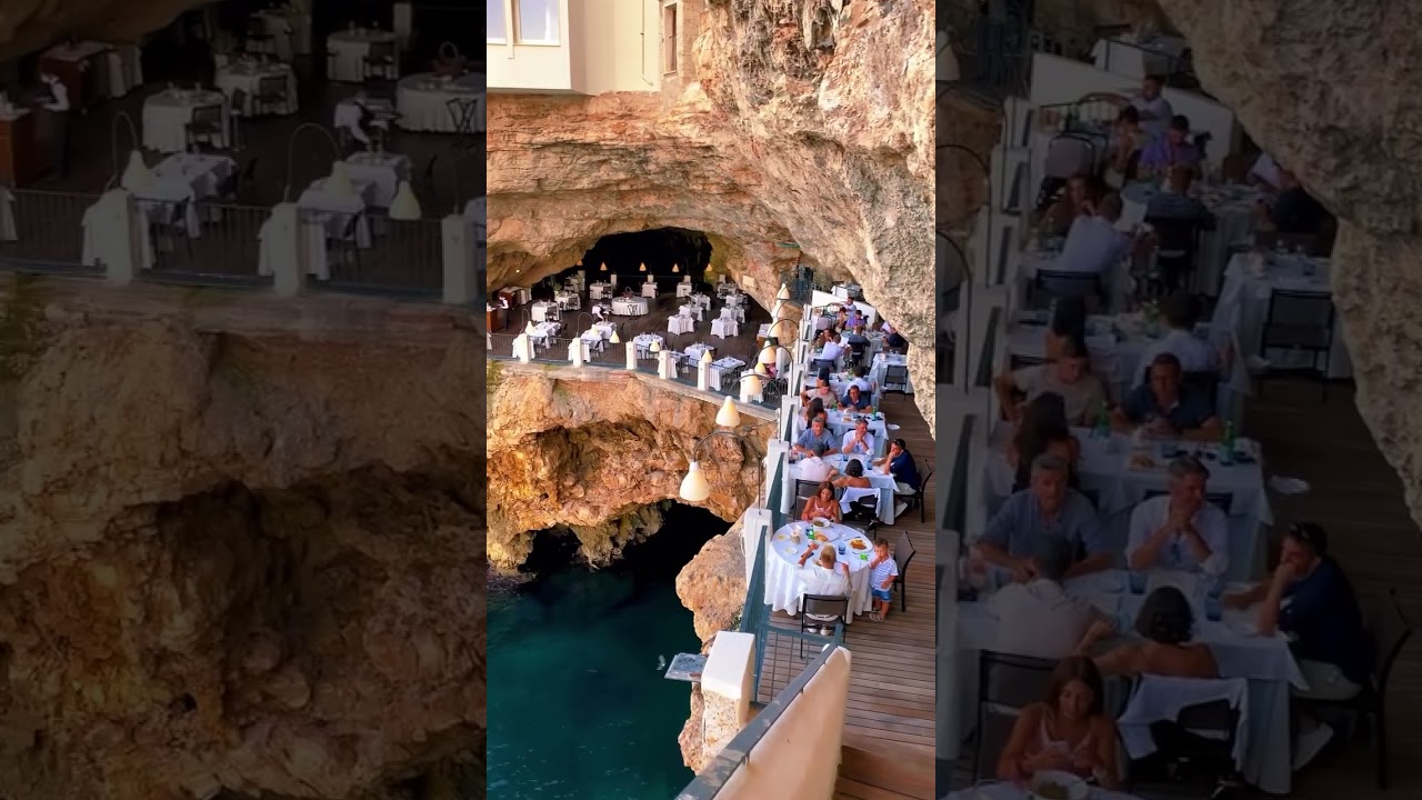 @terplanet the most beautiful cave restaurant in Italy 🇮🇹