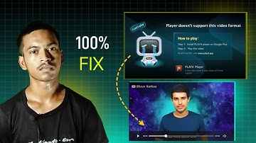 वीडियो काम नहीं कर रहा है। Player doesn