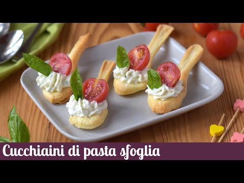 Antipasti Di Natale Gnam Gnam.Cucchiaini Di Pasta Sfoglia I Tutorial Di Gnam Gnam Youtube