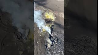 Kilauea Crater Check from the Air | Hawaii Dec 2 #hawaii #science #usgs