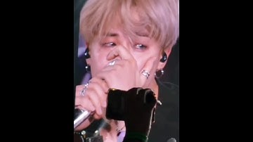 Jimin telling army not to cry but then he ended up crying by himself😿 #jimin #parkjimin #shorts