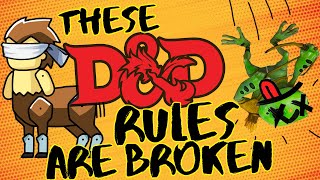 These Dungeons and Dragons 5e Rules as Written Are Dumb
