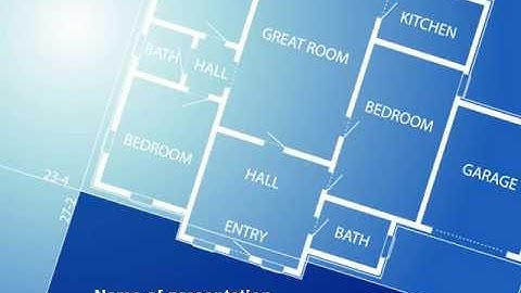 Room Layout Planning PowerPoint Template by PoweredTemplate.com