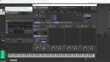 Self modulated LFO + Delay Time