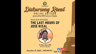 Download Lagu Xiao Talks:  The Last Hours of Jose Rizal (Diskursong Rizal, powered by KOR Sucesos Chapter) MP3