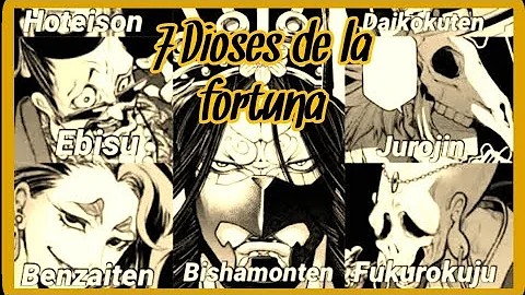 ¿Cuáles son los 7 dioses de la Fortuna?